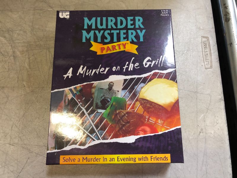 Photo 2 of  Murder Mystery, A Murder on the Grill game 
