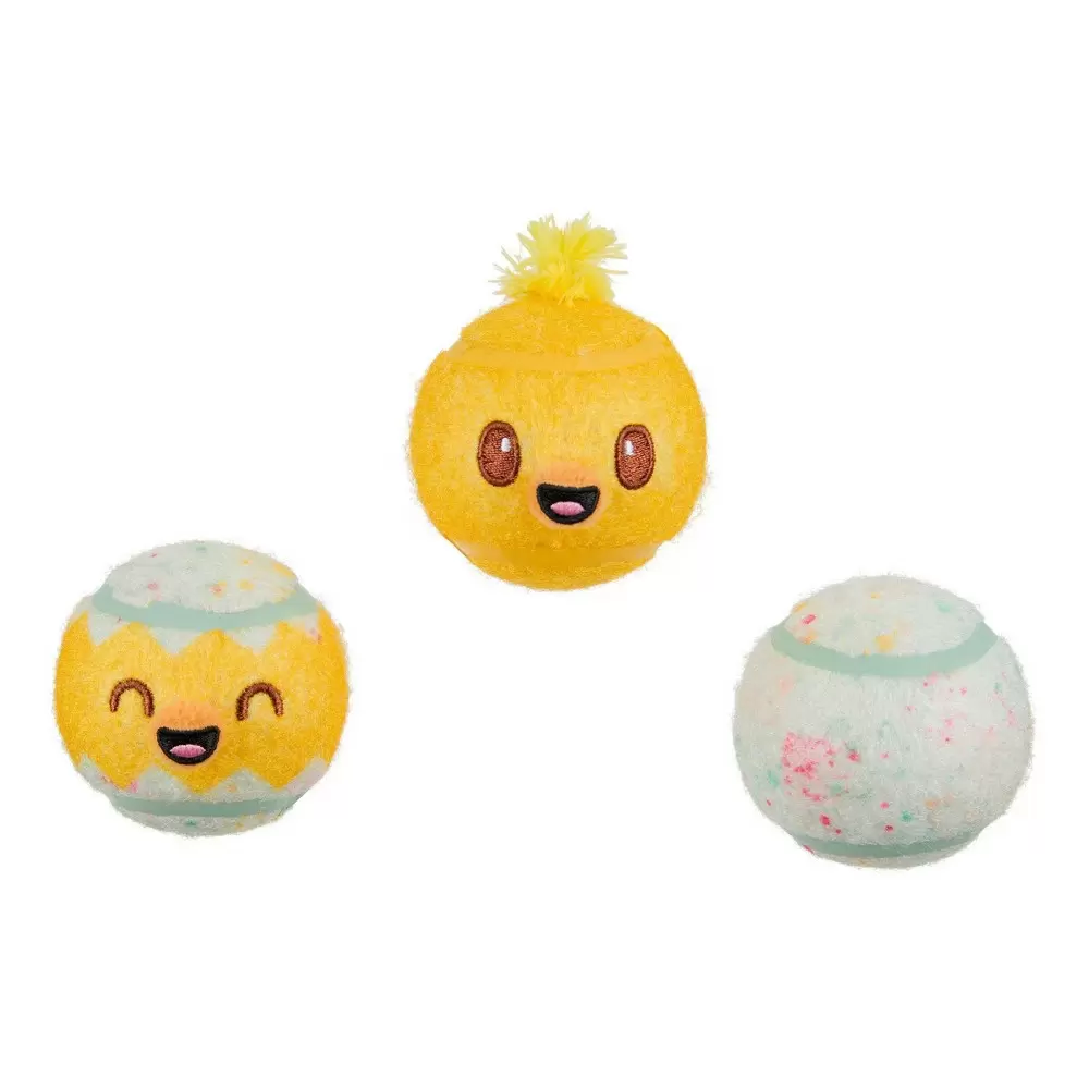 Photo 1 of  BARK Play Hatch Chick and Egg Dog Toy