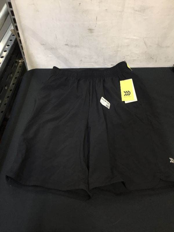 Photo 2 of  Boys' Stretch Woven Shorts - All in Motion Black L