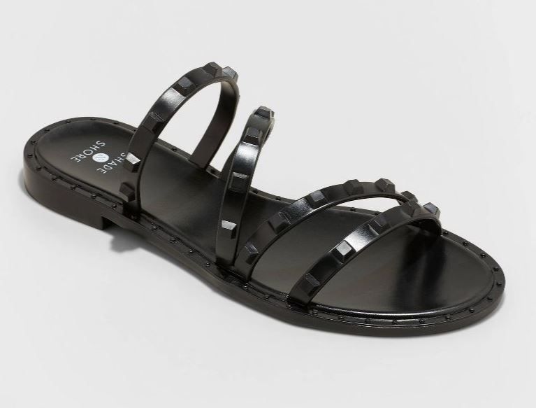 Photo 1 of Women's Liv Jelly Slide Sandals - Shade & Shore 7 Black