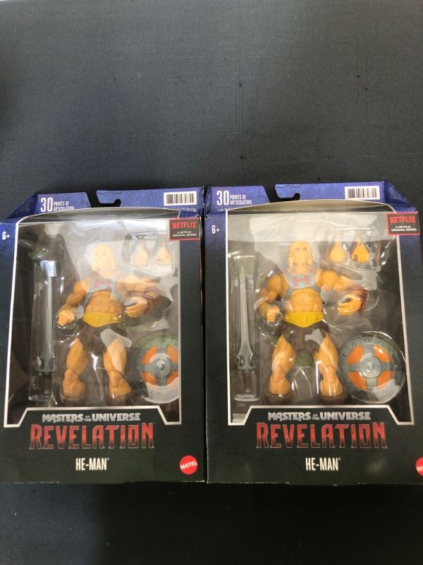 Photo 1 of Masters of the Universe Masterverse Revelation He-Man Action Figure (2 Pack)
