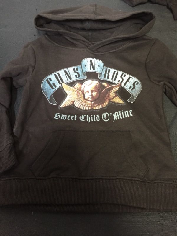 Photo 2 of Toddler Boys' Guns N' Roses Fleece Hoodie - Black Size 3T