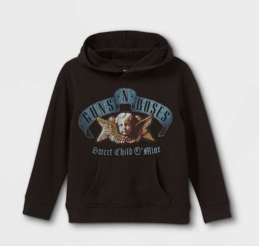 Photo 1 of Toddler Boys' Guns N' Roses Fleece Hoodie - Black Size 3T