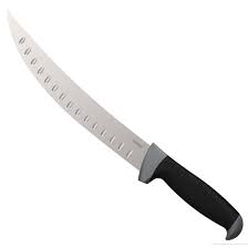 Photo 1 of 
Kershaw 1242 Black/Dark Grey 12" Curved Fillet Fixed Blade Knife, Satin Bade