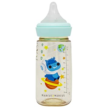 Photo 1 of Baby Feeding Bottle, Newborn Bottle, Anti-Colic PPSU Transition Feeding Bottle with Sealing Disc, 100% Food Grade Silicone Nipple, Spill Proof, BPA & Phthalate Free, 10oz, 3 + Month ( PACKAGE IS DAMAGED BUT PRODUCT IS NEW)
