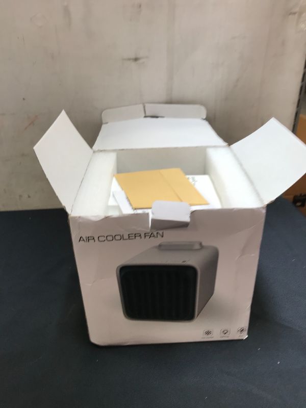 Photo 1 of  WHITE AIR COOLER FAN ( SIZE: 195 155 160 MM)