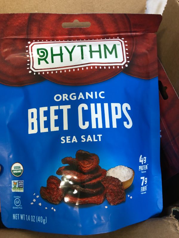 Photo 2 of 278958 1.4 Oz Beet Sea Salt Chips, Pack of 4
exp fab 7 2022
