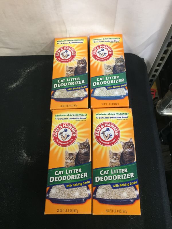 Photo 2 of Cat Litter Deodorizer with Baking Soda 4 pack 