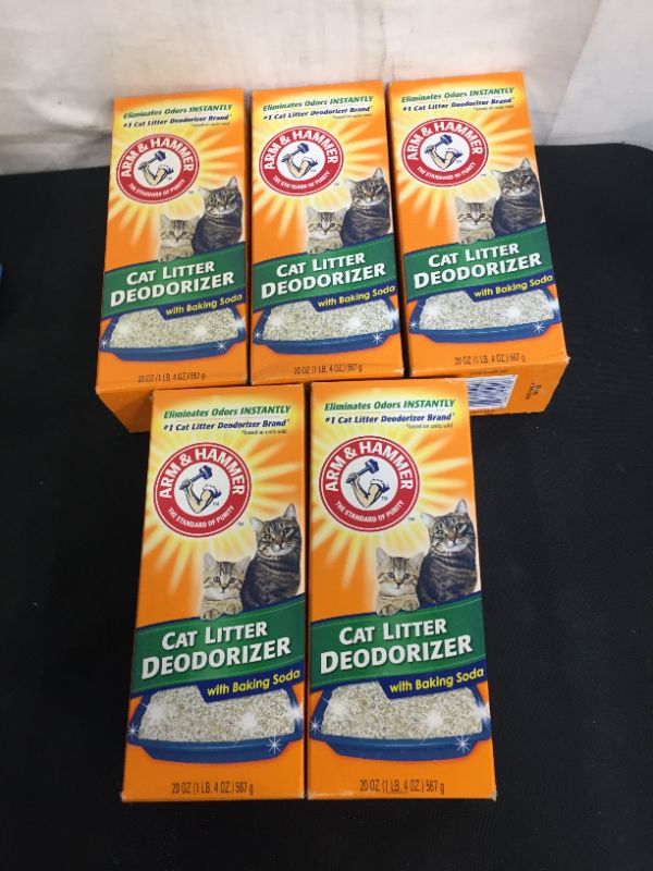 Photo 2 of Cat Litter Deodorizer with Baking Soda 5 pack 
