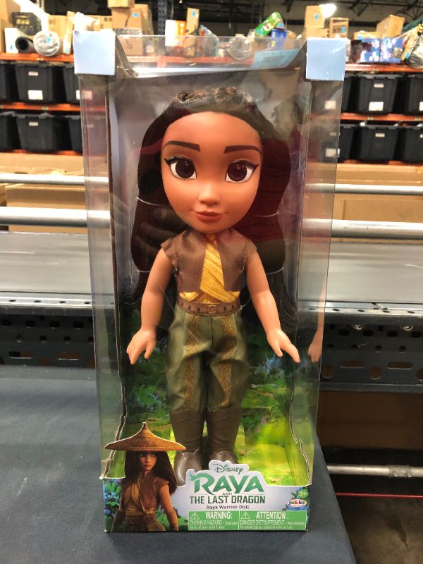 Photo 2 of Disney's Raya and the Last Dragon Raya Warrior Doll -----(factory sealed)

