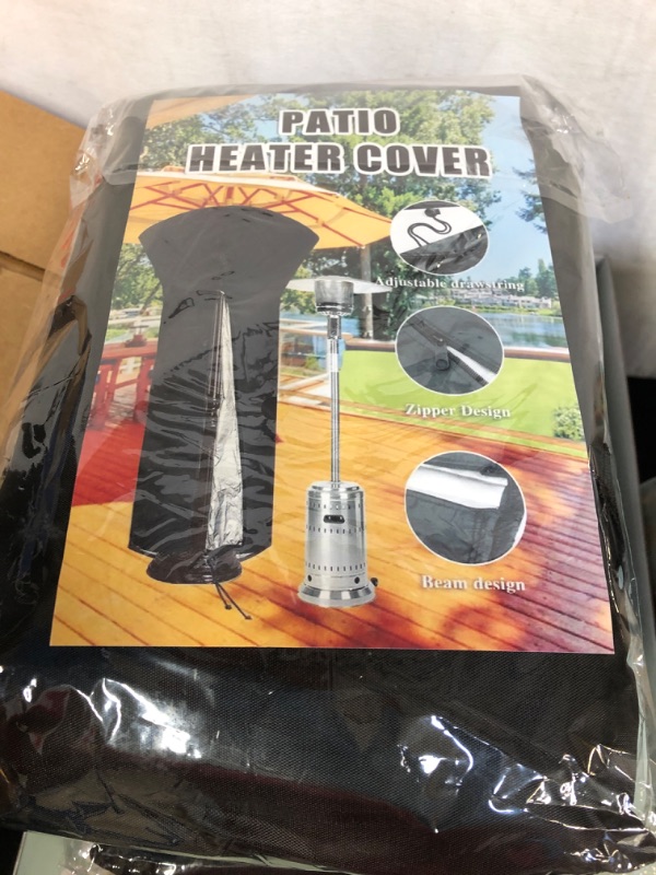 Photo 1 of 210D Patio Heater Covers 87inches Outdoor Heater 24 Months Use
