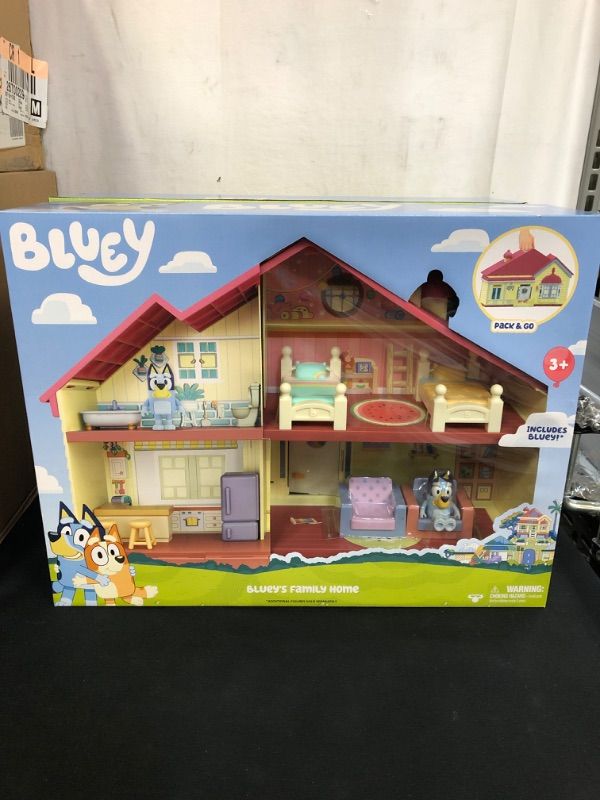 Photo 2 of Bluey Family Home Playset with 2.5" poseable Figure
