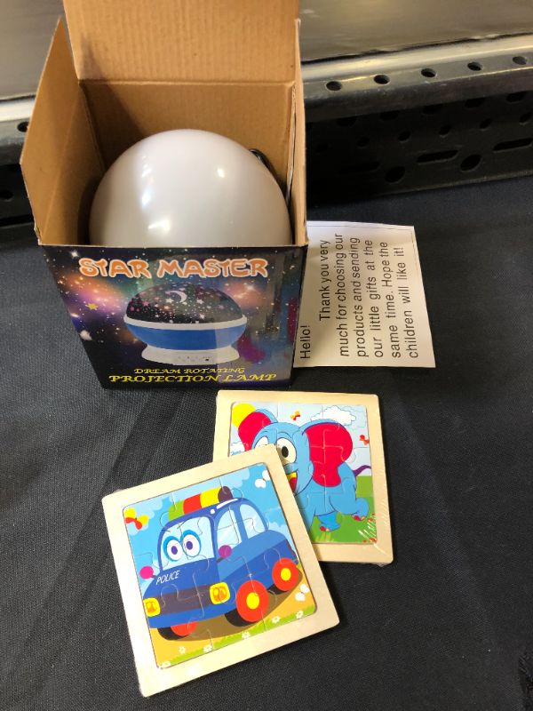 Photo 1 of Children Night Light, Starry Sky Light, for Children, Starry Sky Projector, Children Bedroom Lights, Kids Gifts, Christmas, Birthday Gifts, 360-Degree Rotation, Variable Color Lights. (Blue)

