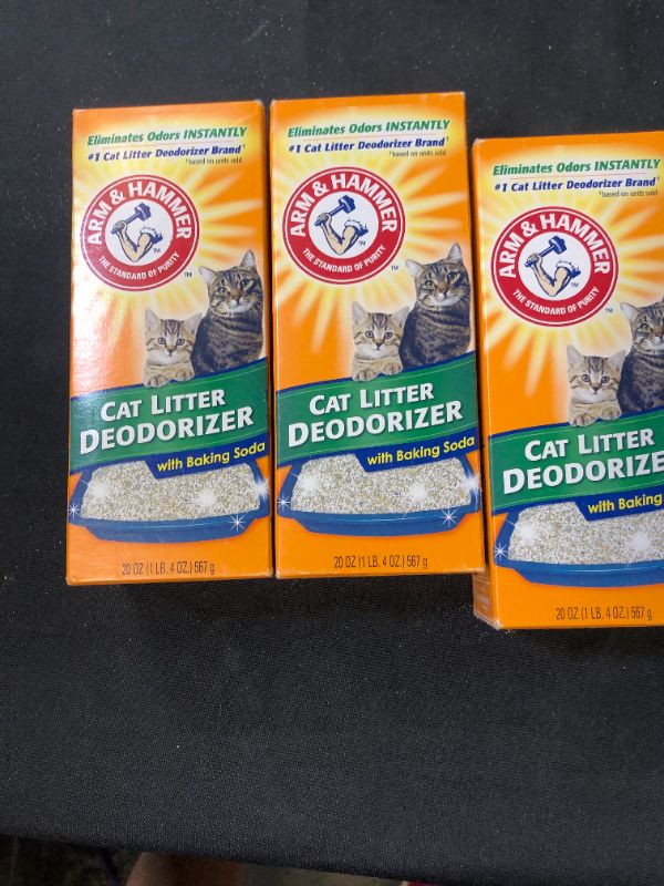 Photo 2 of Cat Litter Deodorizer with Baking Soda 3 pack