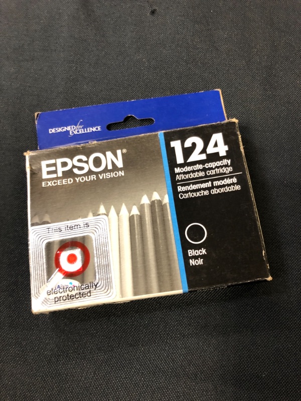 Photo 2 of Epson T124120-S DURABrite Ultra Black Moderate Capacity Cartridge Ink
