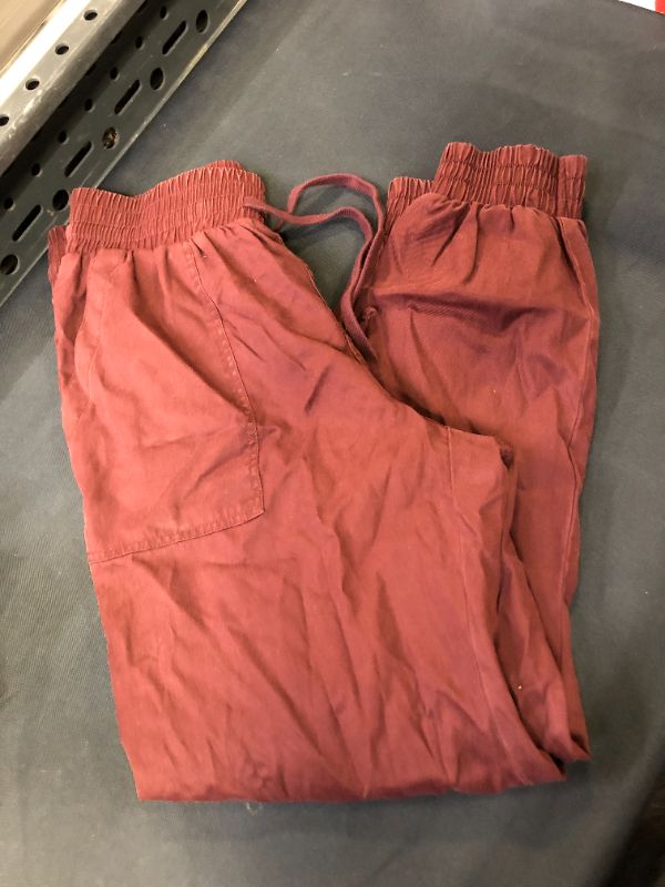 Photo 2 of Women's High-Rise Woven Ankle Jogger Pants - A New Day SIZE XS