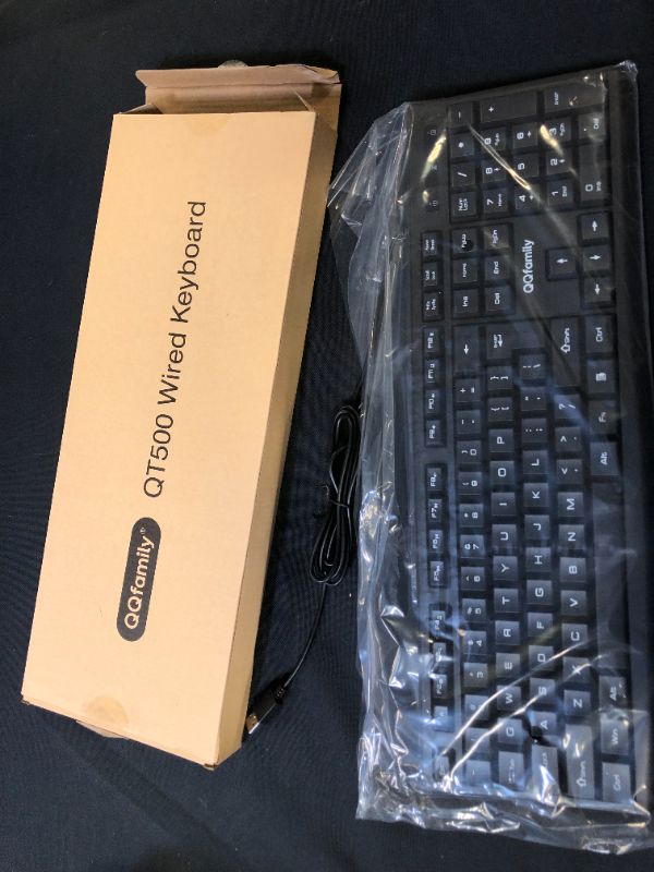 Photo 1 of QQFamily QT500 Wired Keyboard