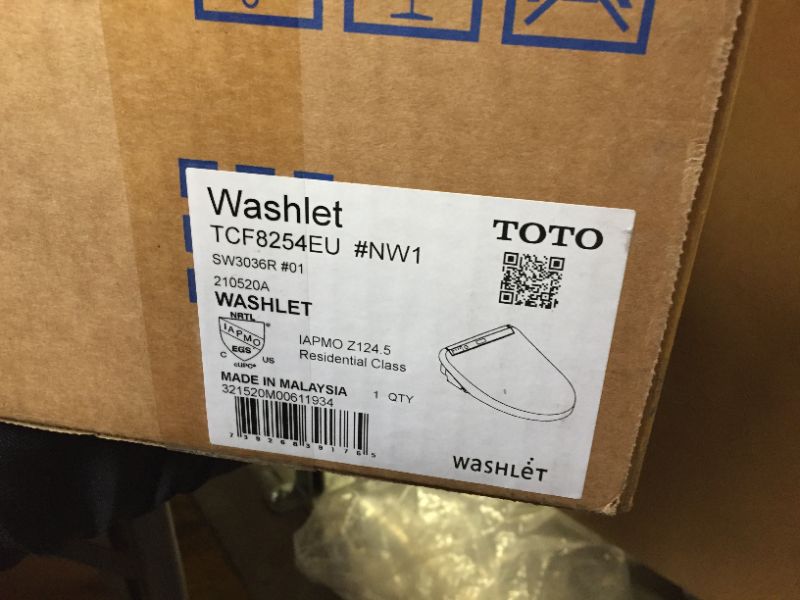 Photo 7 of TOTO SW3036R#01 WASHLET K300 Electronic Bidet Toilet Seat, Cotton White