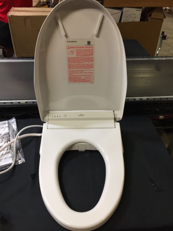 Photo 2 of TOTO SW3036R#01 WASHLET K300 Electronic Bidet Toilet Seat, Cotton White