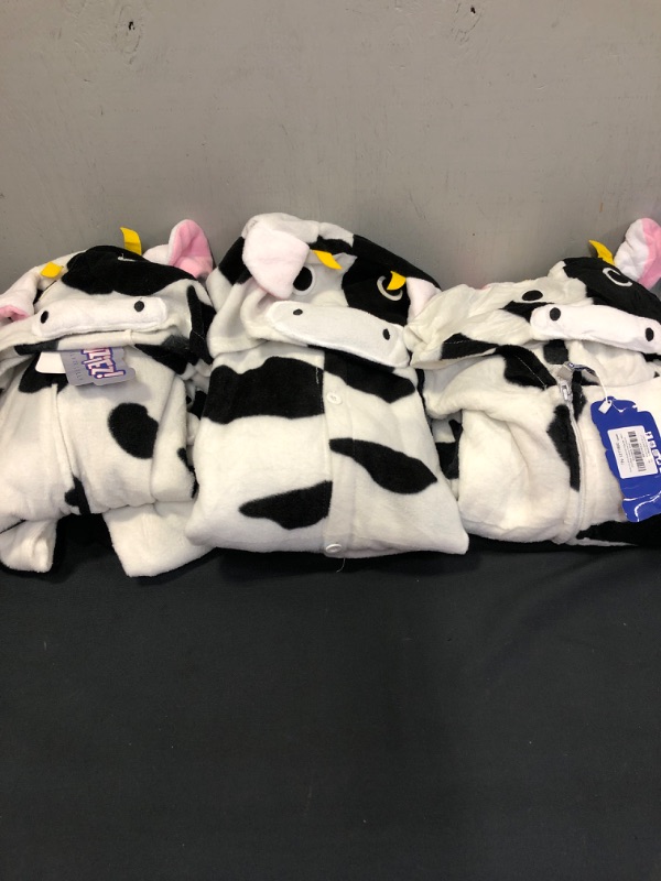 Photo 5 of (Funziez! Bundle) 3 Pack Cow Onesies, Sizes Vary 
