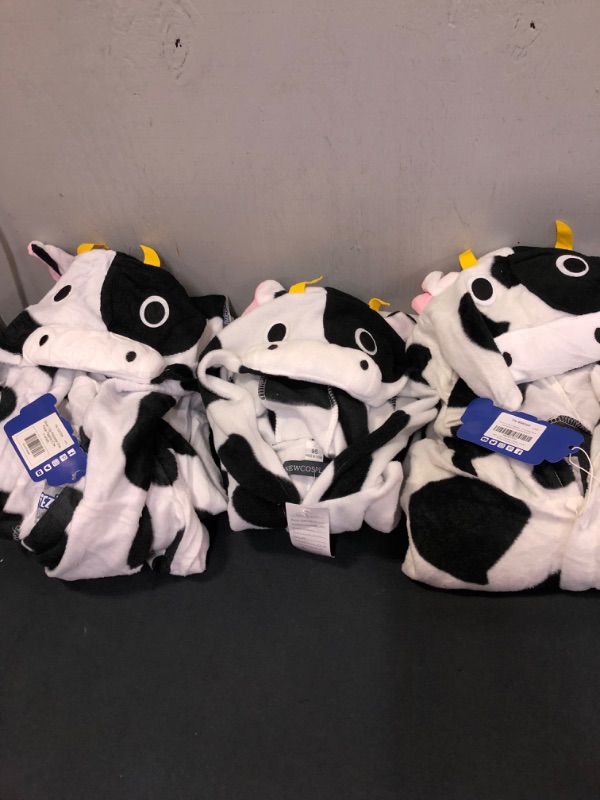 Photo 4 of (Funziez! Bundle) 3 Pack Cow Onesies, Sizes Vary 
