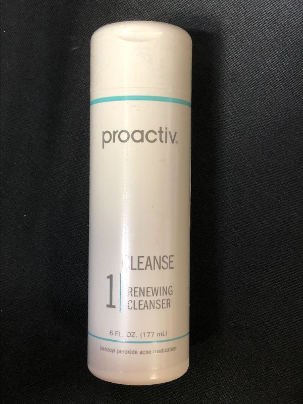 Photo 2 of Proactiv Acne Cleanser - Benzoyl Peroxide Face Wash and Acne Treatment - Daily Facial Cleanser and Hyularonic Acid Moisturizer with Exfoliating Beads - 90 Day Supply, 6 Oz
