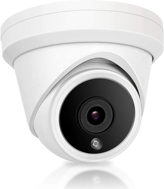 Photo 1 of Anpviz 5MP IP PoE Dome Security Camera with Mic/Audio,Turret Camera Outdoor Camera IP66 Weatherproof ,98ft NightVision Wide Angle 2.8mm (IPC-D350W-S)
