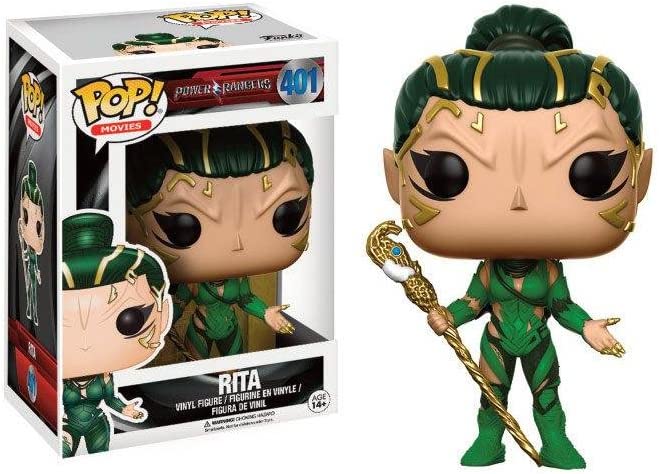 Photo 1 of Funko POP Movies: Power Rangers Rita Repulsa Toy Figure with BubblePlay Bubble Blower Bottles with Wands - 12 Pack 2 Oz Bottles 