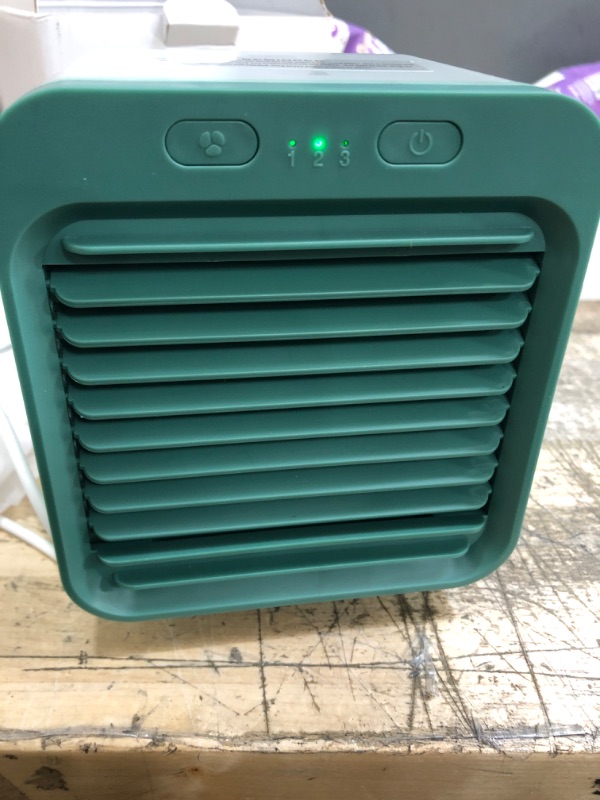 Photo 2 of Mini Portable Air Conditioner, USB Evaporative Air Cooler 