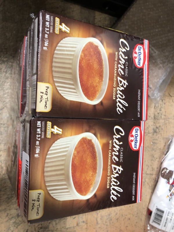 Photo 2 of ** EXPIRES OCT07/2023** European Gourmet Bakery Classic Creme Brulee -- 3.7 oz
SET OF 4 