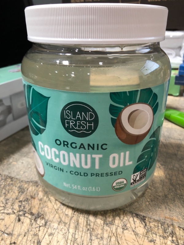 Photo 3 of ** EXPIRES OCT13/2022** Island Fresh Superior Organic Virgin Coconut Oil, 54 Ounce ( Packaging May Vary )
