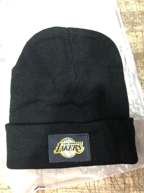 Photo 2 of **MAIN PHOTO USED AS REFERENCE** Basketball Cuff Beanie Hat - NBA Cuffed Winter Knit Toque Cap