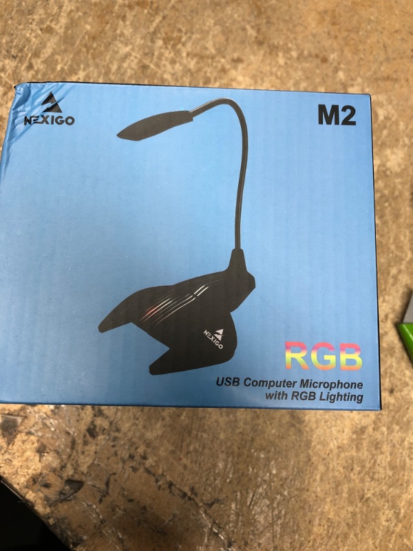 Photo 3 of NEXIGO USB COMPUTER MICROPHONE, DESKTOP MICROPHONE WITH ADJUSTABLE GOOSENECK AND LED INDICATER, COMPATIBLE WITH WINDOWS