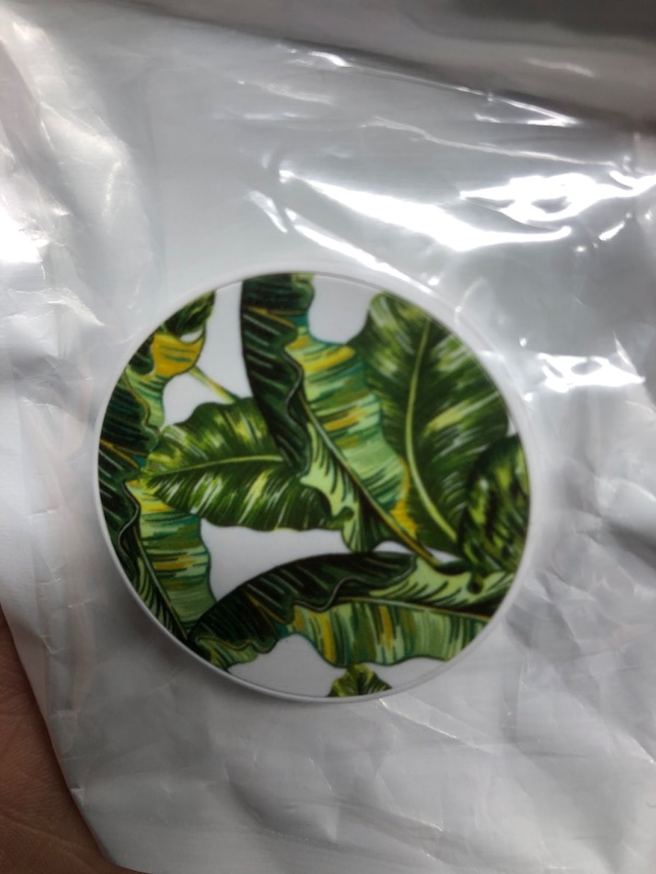 Photo 2 of Monstera Leaf Botanical Tropical Plant Olive Khaki Green PopSockets PopGrip: Swappable Grip for Phones & Tablets

