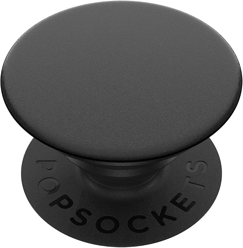 Photo 1 of PopSockets: PopGrip with Swappable Top for Phones and Tablets - Black LOVE HEART 

