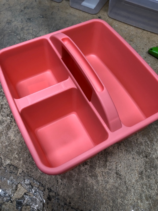 Photo 2 of  Plastic Storage Caddy PINK 