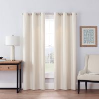 Photo 1 of 1pc Blackout Windsor Curtain Panel - Eclipse

