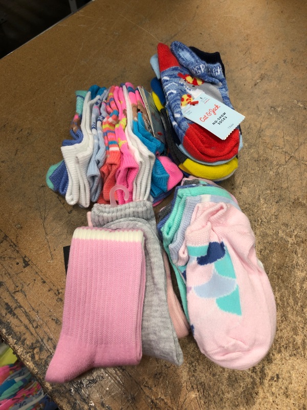 Photo 1 of BUNDLE OF 4 SIZE SMALL KIDS SOCKS