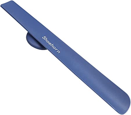 Photo 1 of Aruigu Shoe Horn 13.7" magnetic force Handled Shoehorn, Premium PA Sturdy Material
 BLUE