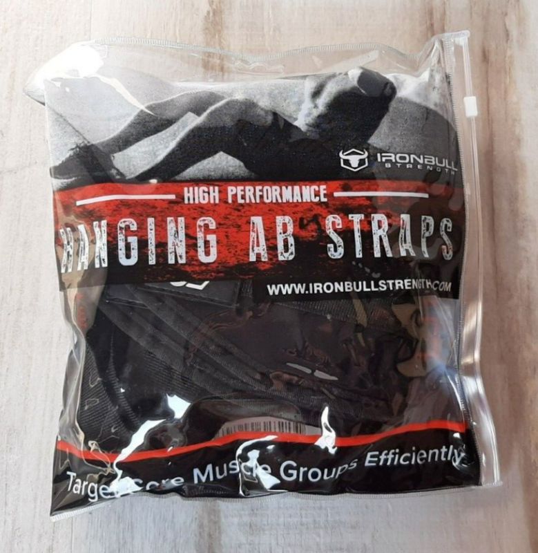 Photo 1 of New Iron Bull Strength High Performance Black Hanging Ab Staps for Abdominal
