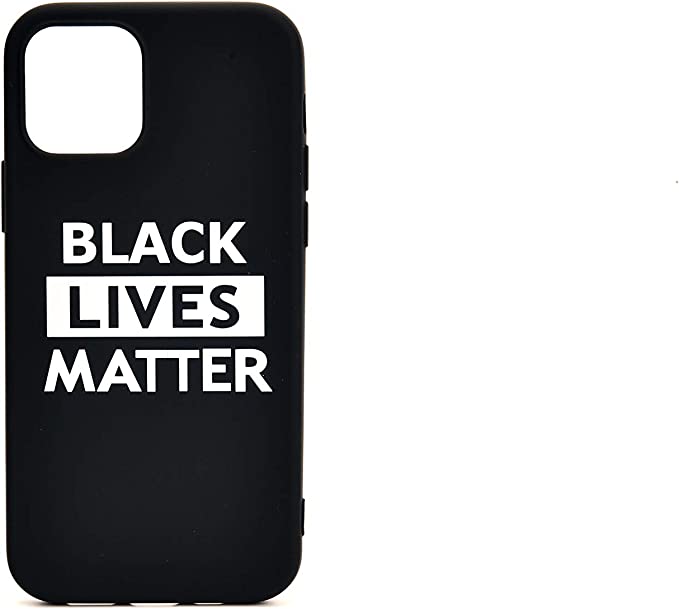 Photo 1 of Black Lives Matter Silicone iPhone Case, for iPhone 12/12 Pro/ 12 Mini/ 11/11 Pro/ 11 Pro Max/X/XS/XS Max/XR, Premium Soft Liquid Silicone Rubber Full Body Protection (iPhone 12/12 Pro (6.1 inch))
