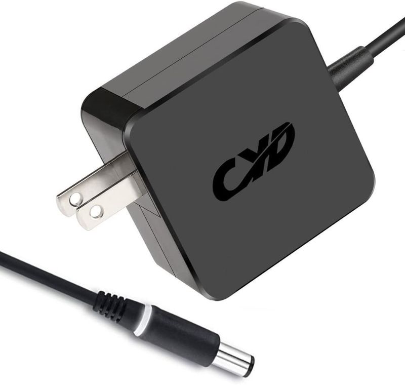 Photo 1 of CYD 65W 19.5V 3.34A Laptop Charger Compatible for Dell Latitude E5440 E5470 7480 E6540 E7440 E7450 E6440 E6430 7490 7290 5490 5590 5290 LA65NM130 NVV12 0NVV12 CN-0NVV12 JNKWD, Power Charger-Cord
