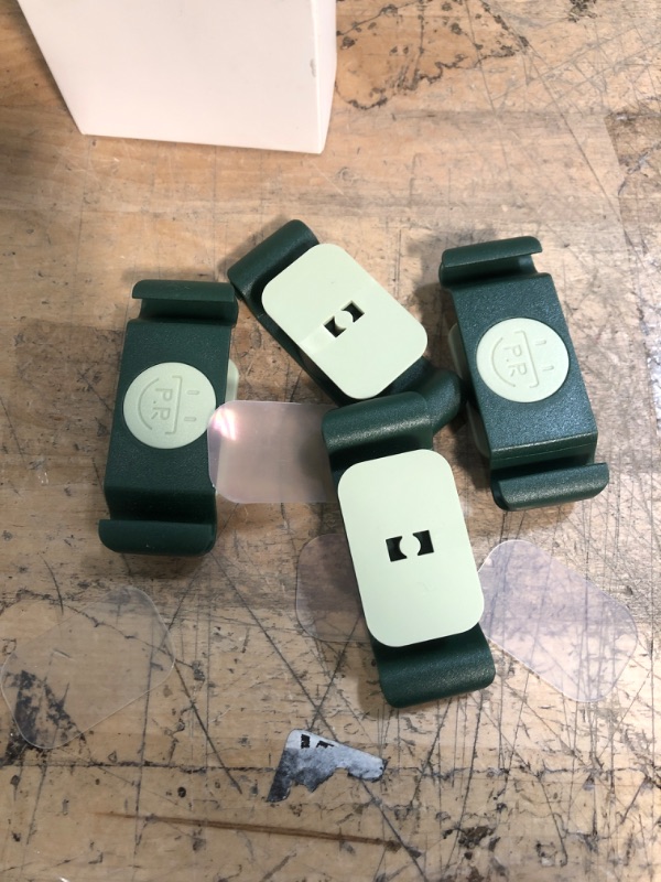 Photo 1 of 4Pcs Cord Organizer Cable Holder Clips Kitchen Appliances Cord Wrapper Mixer Tidy Wrap, Cable Organizer, Wire Storage Attachment Compatible with Coffee Maker Pressure Cooker Green
