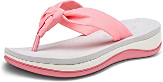 Photo 1 of Jeossy Women's Arch Support Flip Flops Sandals Classic Outdoor Shoes Casual Thong Slides - 10
