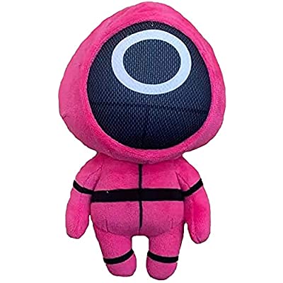 Photo 1 of  Masked Man Plush Toy, Squid Figure Stuffed Animal Toys - 11.8 Inches (Round Shape)