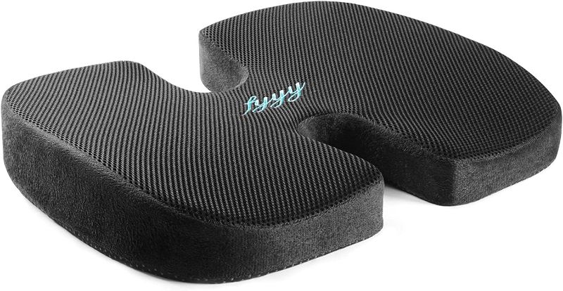 Photo 1 of FYYY Office Chair Cushion, car Cushion for Relieving Tailbone Pain, Back Pain. Comfortable Cushion for Men and Women in Office, Travel and Home
