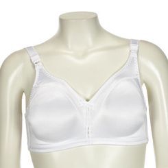 Photo 1 of Beauty by Bali Women's Double Support Wirefree Bra B820 42C White
