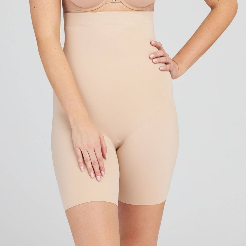 Photo 1 of Assets by Spanx Women's Thintuition High-Waist Shaping Thigh Simmer -
