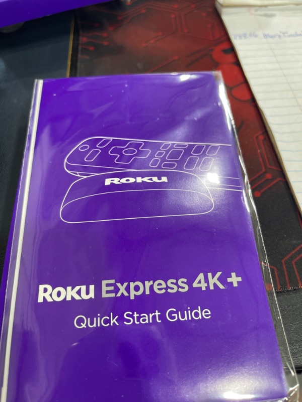 Photo 4 of Roku Express 4K+:Streaming Device HD/4K/HDR, Fast Wi-Fi, Voice Remote with TV controls, and Premium HDMI Cable