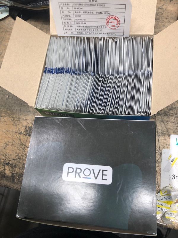 Photo 1 of 2 boxes --Prove Sterile Alcohol Prep Pads Wipes Medium 2-Ply Wipes, 200 Count/box 